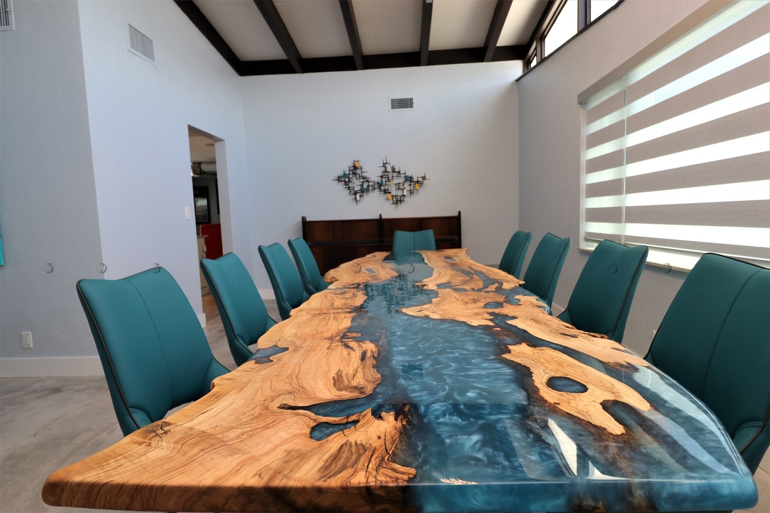 Ocean Resin Dining Table