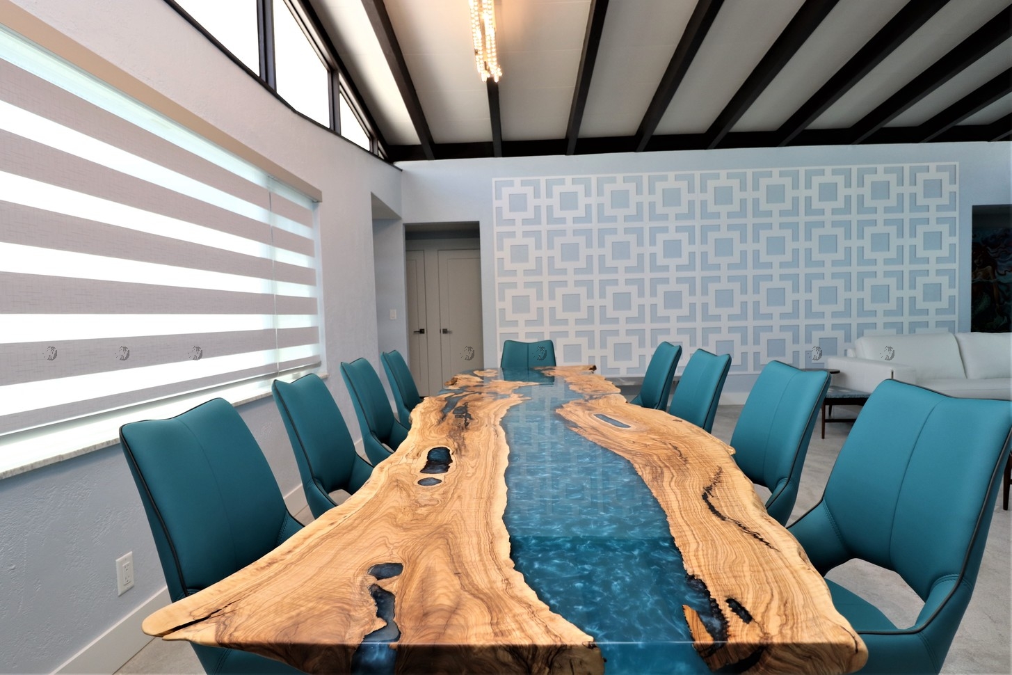 Ocean Resin Dining Table