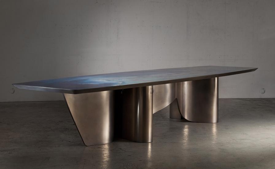 TABLE in FOYER Desiged by CH DESIGN for Riad Residence Project (Saudı Arabia)